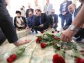 گزارش تصویری مراسم عطرافشانی و ادای احترام به مقام شامخ شهدای هشت سال دفاع مقدس